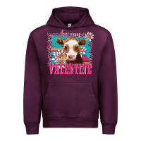 Mauve Wine be my valentine with guarnsey Urban Hoodie - AdoDesignShop