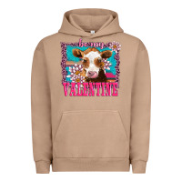 Pigment Burro be my valentine with guarnsey Urban Hoodie - AdoDesignShop