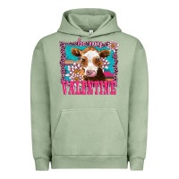 Pigment Oil Green be my valentine with guarnsey Urban Hoodie - AdoDesignShop