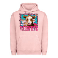 Pigment Salmon be my valentine with guarnsey Urban Hoodie - AdoDesignShop