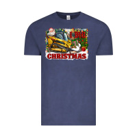 Vintage Denim i dig christmas Vintage Tee - CowGirlArtShop