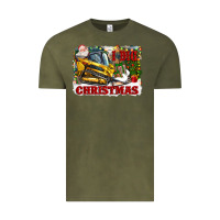 Vintage Olive i dig christmas Vintage Tee - CowGirlArtShop