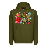 Army Green sweet summer time Premium Hoodie - CowhideDigitalArt