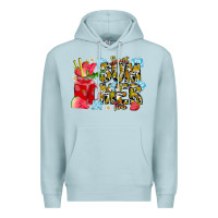 Blue Mist sweet summer time Premium Hoodie - CowhideDigitalArt
