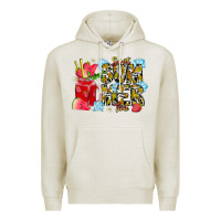 Oatmeal Heather sweet summer time Premium Hoodie - CowhideDigitalArt