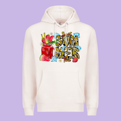 Sweet Summer Time Premium Hoodie Designed By Cowhidedigitalart