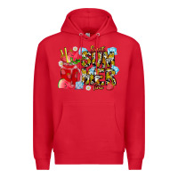 Red sweet summer time Premium Hoodie - CowhideDigitalArt