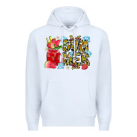 White sweet summer time Premium Hoodie - CowhideDigitalArt