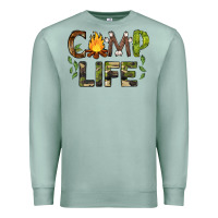 Seafoam camp life Premium Sweatshirt - BarkalooDesign