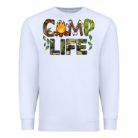 White camp life Premium Sweatshirt - BarkalooDesign