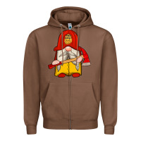Chestnut firefighter gnomes Zipper Hoodie - Artiststas