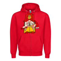 Red firefighter gnomes Zipper Hoodie - Artiststas