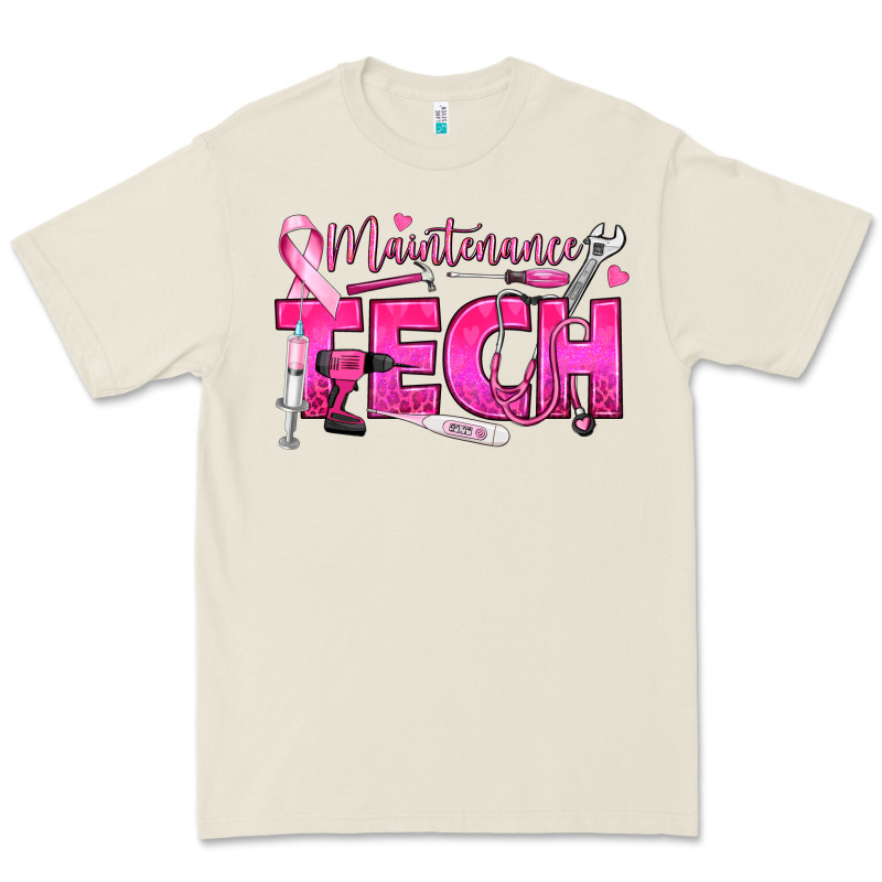 Breast Cancer Maintenance Tech Premium Tee by texasbilliewilder | Teevron