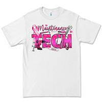 White Breast Cancer Maintenance Tech Premium Tee - texasbilliewilder
