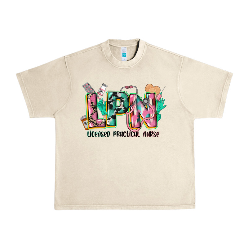 Licensed Practical Nurse Urban Heavy Tee by CowGirlArtShop | Teevron
