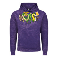 Cloud Purple Nurse St. Patrick's Day Vintage Hoodie - HowdyJamesFarm