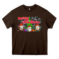 Chocolate Brown Merry Christmas - Gnome - Gnome Heavy Core Tee - Bettercallsaul