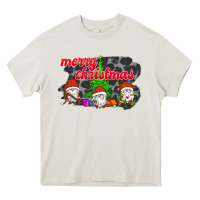 Cream Merry Christmas - Gnome - Gnome Heavy Core Tee - Bettercallsaul