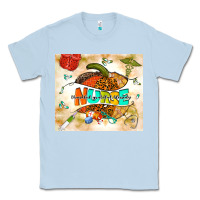 Dusty Blue fall nurse pumpkin Classic Tee - TumblerDesignByShophia