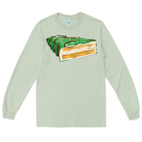 Matcha green christmas cake fa element 1 Long Sleeve Tee - FaDigitalArtStudio