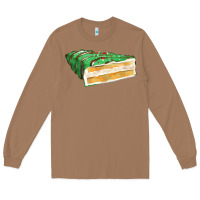 Toasted Coconut green christmas cake fa element 1 Long Sleeve Tee - FaDigitalArtStudio