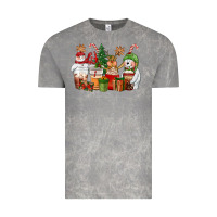 Cloud Rock christmas polar bear reindeer and snowman coffee c Vintage Tee - CowGirlArtShop