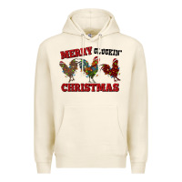 Tofu Merry Cluckin' Christmas Premium Hoodie - RanaPortraitStore