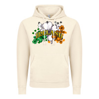 Vintage Artic St. Patrick's Ireland flag Vintage Hoodie - HowdyJamesFarm