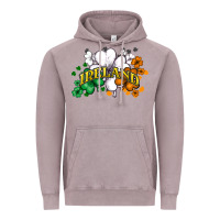 Vintage Zinc St. Patrick's Ireland flag Vintage Hoodie - HowdyJamesFarm