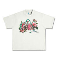 Pistachio Blessed Nurse Urban Heavy Tee - CowGirlArtShop