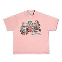Salmon Blessed Nurse Urban Heavy Tee - CowGirlArtShop
