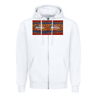 White usa map 15oz mug Zipper Hoodie - Artiststas