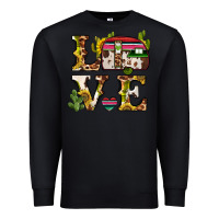 Black love caravan Premium Sweatshirt - BarkalooDesign