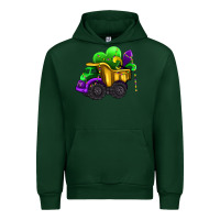 Forest Green loads of mardi gras truck Urban Hoodie - AdoDesignShop