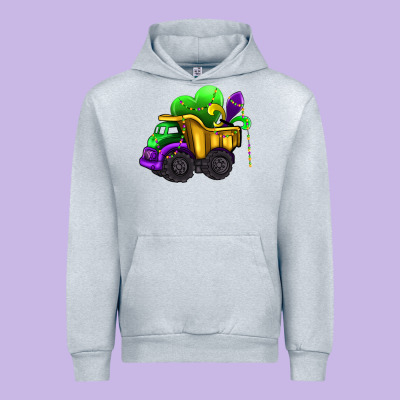 Loads Of Mardi Gras Truck Urban Hoodie Designed By Adodesignshop