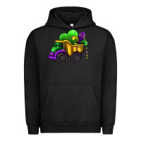 Pigment Black loads of mardi gras truck Urban Hoodie - AdoDesignShop
