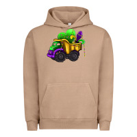 Pigment Burro loads of mardi gras truck Urban Hoodie - AdoDesignShop