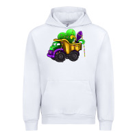 White loads of mardi gras truck Urban Hoodie - AdoDesignShop