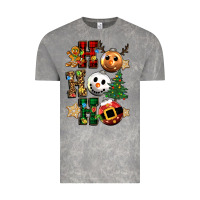 Cloud Rock ho ho ho christmas Vintage Tee - CowGirlArtShop