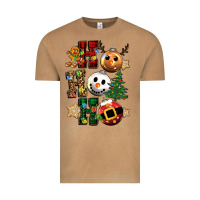 Ho Ho Ho Christmas Vintage Tee | Teevron