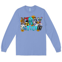 Colony Blue x ray tech Long Sleeve Tee - OliviaCreatesArt