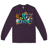 Plum x ray tech Long Sleeve Tee - OliviaCreatesArt