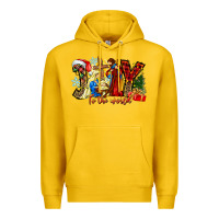 Lemon Joy To The World Premium Hoodie - CowhideDigitalArt