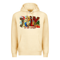Pina Colada Joy To The World Premium Hoodie - CowhideDigitalArt