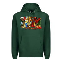 Sports Green Joy To The World Premium Hoodie - CowhideDigitalArt