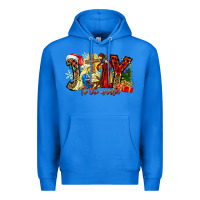 True Royal Joy To The World Premium Hoodie - CowhideDigitalArt