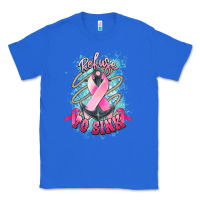 Refuse To Sink Cancer Anchor Cancer Awareness Classic Tee | Teevron
