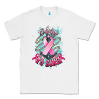 White Refuse to sink Cancer anchor Cancer Awareness Classic Tee - HowdyJamesFarm