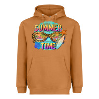 Meerkat summer time sunset glasses Heavyweight Hoodie - BarkalooDesign