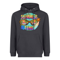 Smoke summer time sunset glasses Heavyweight Hoodie - BarkalooDesign